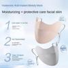 Solid Color UV Face Mask Quick Drying Cycling Face Cover Elastic Ice Silk Sunscreen Mask  Riding