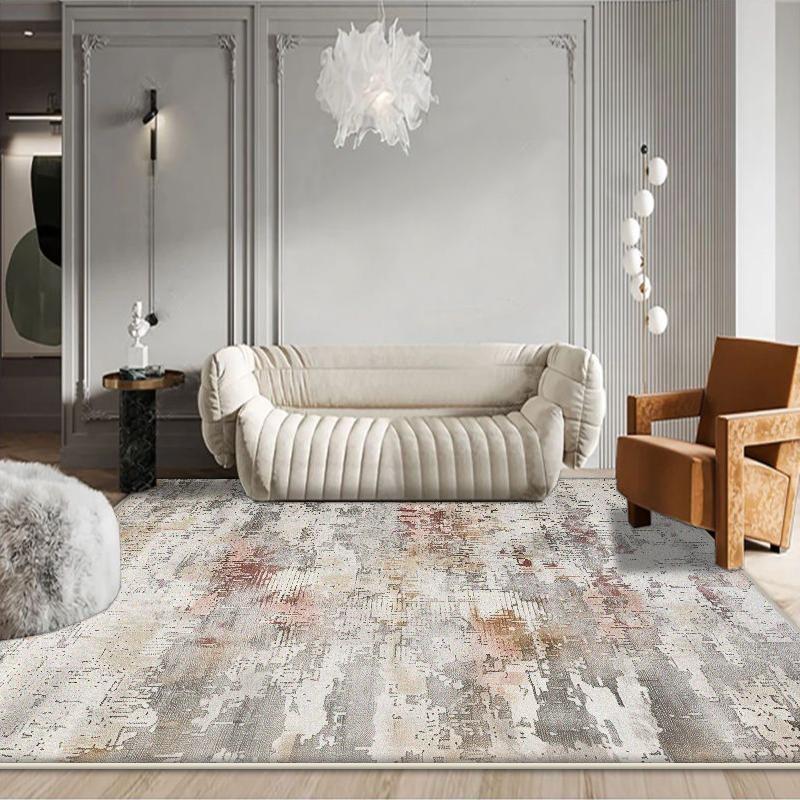 Modern Abstract Carpets for Living Room Decoration Light Luxury Rug 200x400 Large Bedroom Lounge Rugs Coffee Table Non-slip Mat