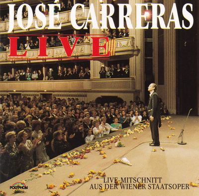 CD JOSÉ CARRERAS - Live 8367582 Polyphon 1988 Germany Classical Used