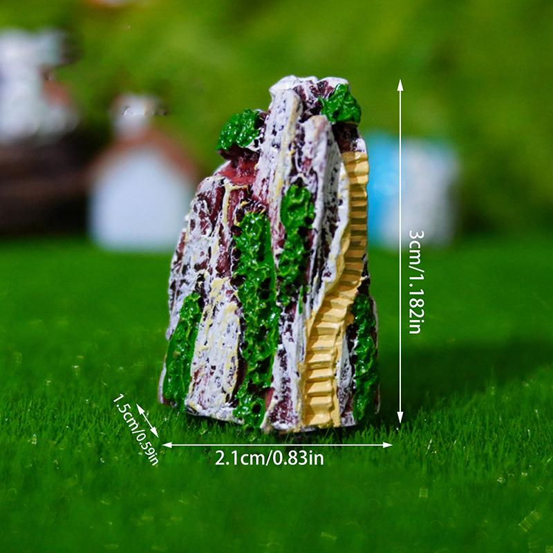 

Имитация поддельных горных украшений, креативный бонсай из камня, микро-ландшафт, многоцелевые аксессуары для украшения аквариума своими руками as the picture