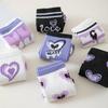 Juliana Purple Heart Women's Compression-Free Socks Set of 6