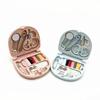 Basic Needle and Thread Set with Storage for Case Mini Sewing Kit Portable Sewing Supplies for Adult Home Travel Emergen