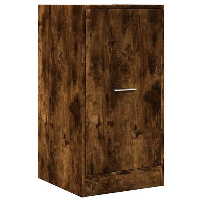 VidaXL Apothecary Cabinet Smoked Oak 40x41x77.5cm Engineered Wood, Apothecary Chest, Apothecary Furniture, Chest with 855191