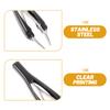 Eyebrow Tweezer Automatic Retratable Face Hair Beard Removal Stainless Steel Anti Rust Beauty Hair Puller Makeup Tool