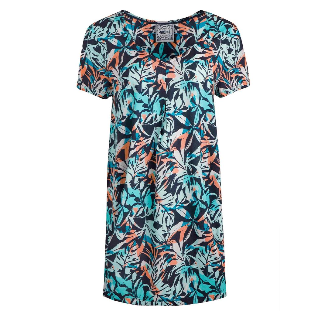 Weird Fish Womens/Ladies Nuri Printed Eco Liva Tunic