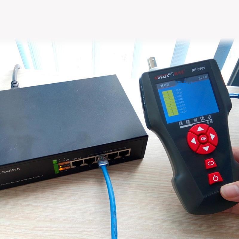 NOYAFA NF-8601W Smart Kabelfinner og Bruddpunktsdetektor med Anti-Interferens Teknologi.