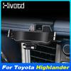 Car Vent Air Outleting Phone Based Holder Design Automotive Bracket Support Stylings Accessories For Toyota Highlander 2009-