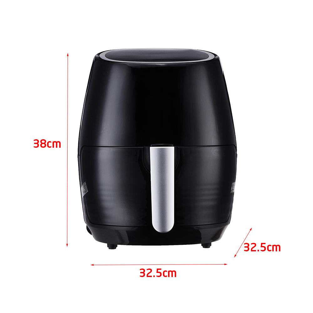 1250W 6.5Qt Smart Touching LCD Airfryer Pizza Multifunction Smart Fryer for French Fries Digital Air Fryer Health Fryer Cooker