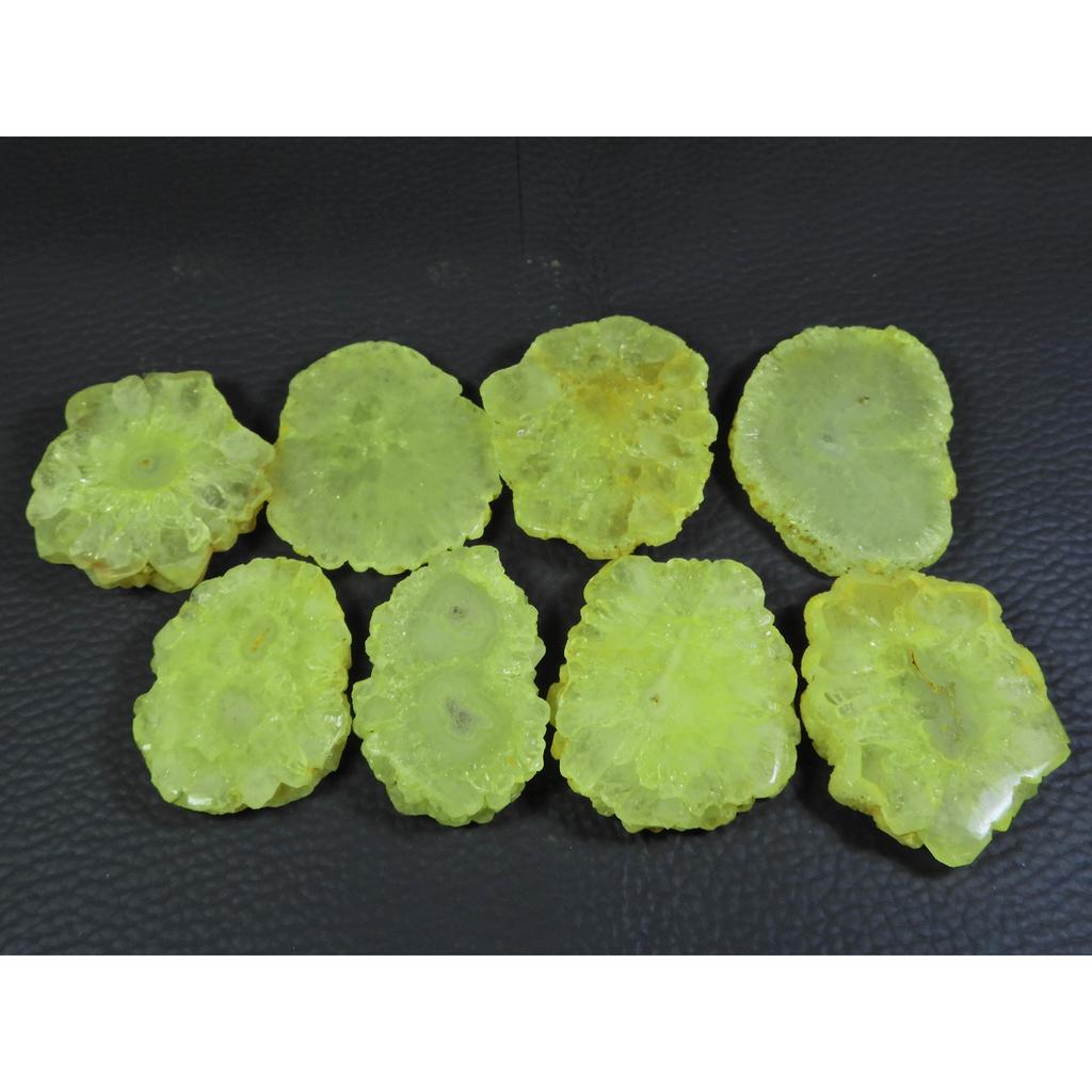 424Cts. Dyed Solar Druzy Agate Mix Shape Cabochon Loose Gemstone 08Pcs Lot A-679