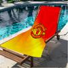 Manchester United F.C Print Beach Towel, Versatile Lightweight Absorbent Beach Towel for Pool Surf Yoga Bathroom, Perfect Birthday Holiday Gift