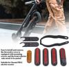 Wheel Reflective Strip Scooter Night Reflector Parts with Screws Bracket  Hex Wrench for   PRO Electric Scooter