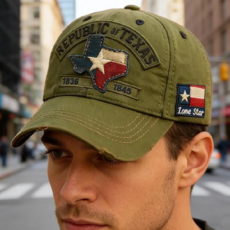 Trendy Baseball Hat With Embroidery Adjustable Strap Design Lightweight Polyester Unisex Sun Protection