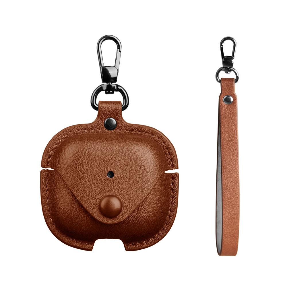 Étui Rétro en Cuir Pour AirPods 4 Pro 3 Étuis d'Écouteurs Affaires Pour Apple AirPods 4 4ème Génération Coque Casque Avec Crochet