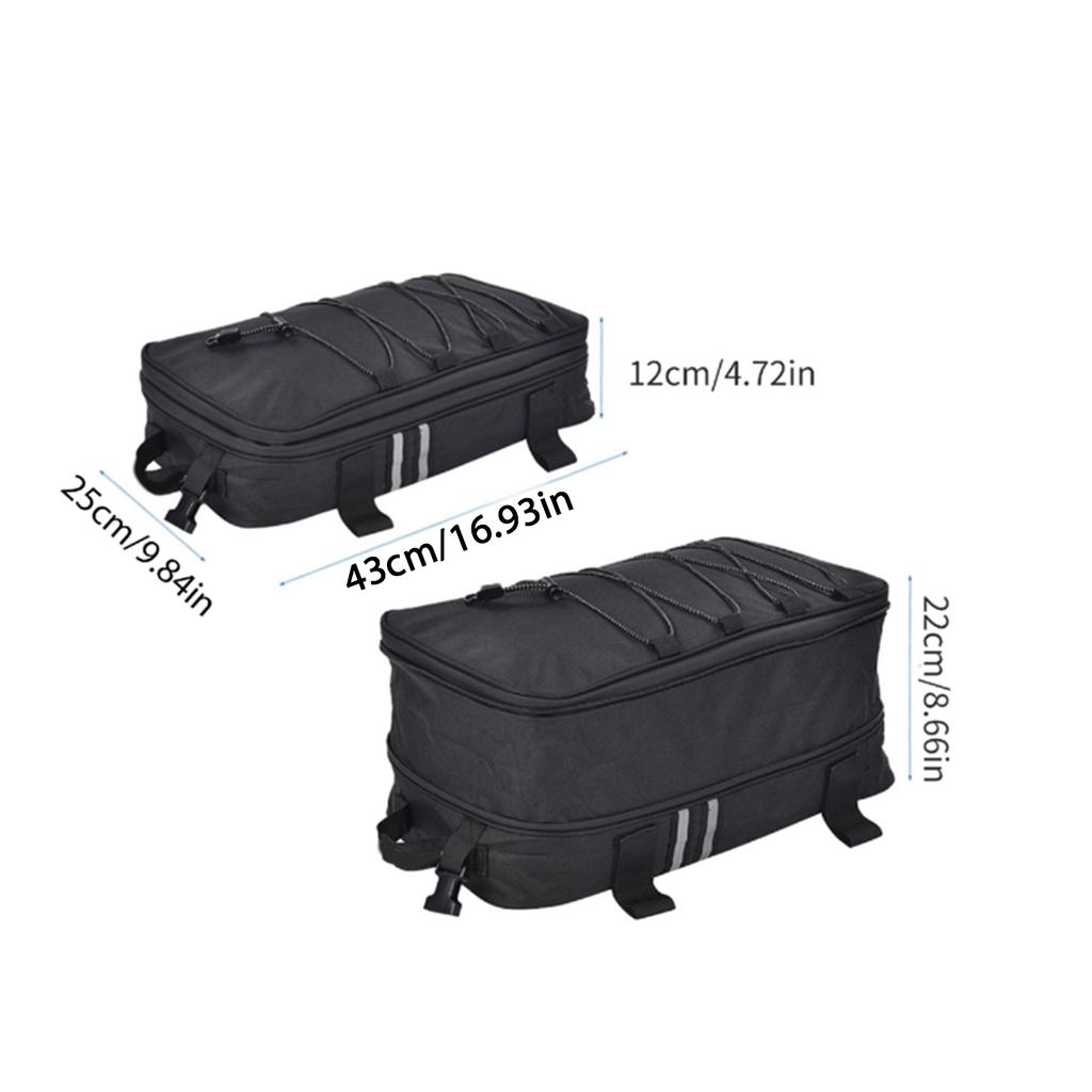 Waterproof Top Pack Motorcycle Luggage Bags Additional Bags for R1200GS Motorbike Accessories Multifunction Top Bags