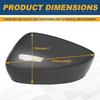 Side Mirror Cover Door Rearview Mirror Cover Cap Housing for