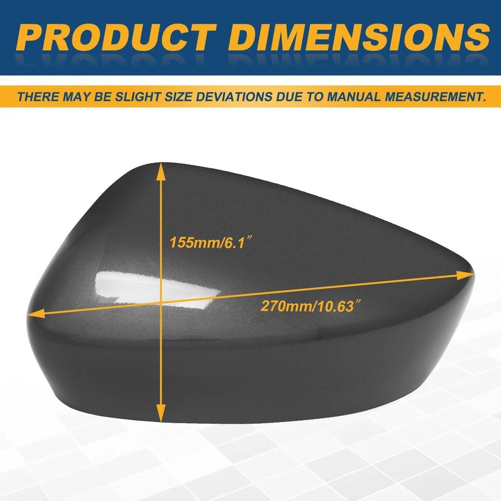 Side Mirror Cover Door Rearview Mirror Cover Cap Housing for