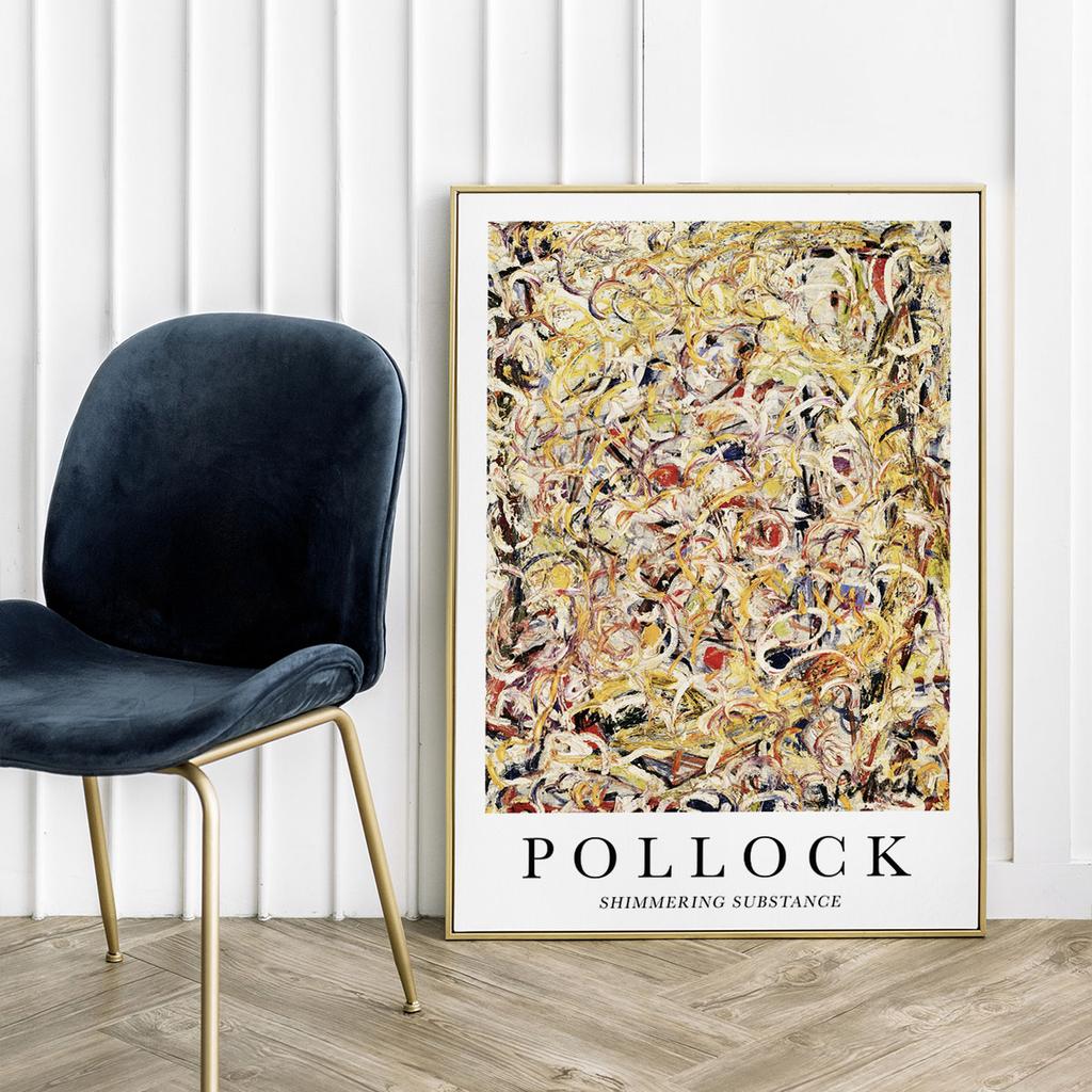 Plakat abstrakcje obrazy Pollock