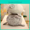 Велика пухка тюлень-блот Плюшева іграшка Тварина Подушка Домашній улюбленець М'яка та мила Морська набита лялька Подарунок