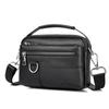 WEIXIER Men's Leather Crossbody Shoulder Bag Waterproof Messenger Bag Briefcase Satchel Travel Work Bag