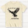 Quoth the Raven Nevermore Cotton Summer Casual Cool Loose T-Shirt