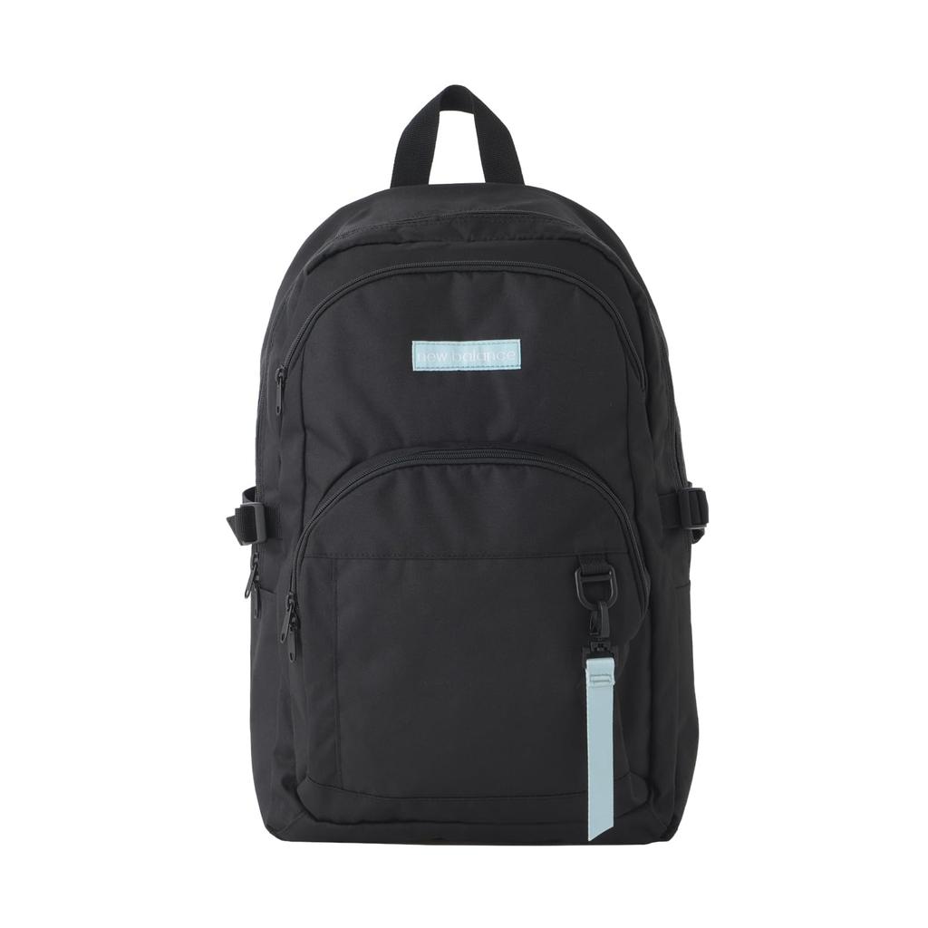 Backpack Boxy Backpack 30L For club large water PC A4 OSZ [New Balance] Women's (LAB45602) girls, school, activities, capacity, repellent, black,