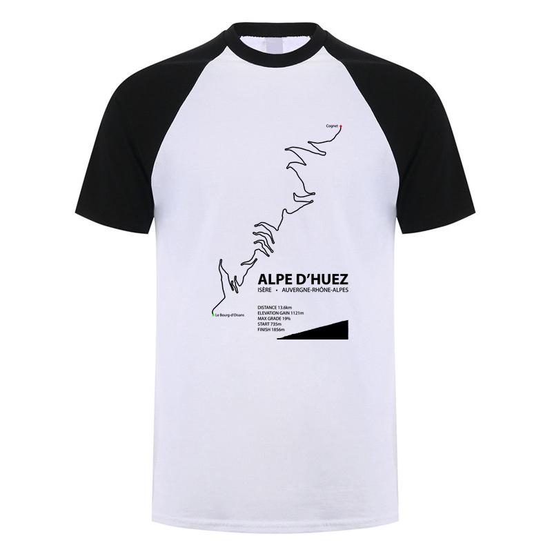 Alpe D Huez T Shirt Unisex Unisex Streetwear Tops Summer Short Sleeve Cotton Birthday Gifts Tshirt Unisex Tees DY148