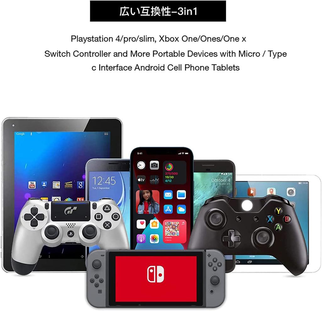 SUNTAIHO Magnetic Charging Cable USB Cable 2M Fast Charging Data Transfer Magnetic Dustproof Detachable Micro USB Connector with LED Indicator and