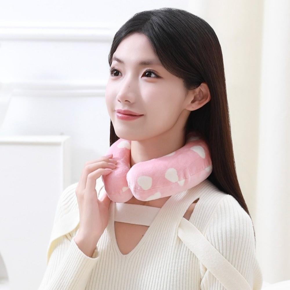 Portable Icy Cooling Neck Bag Knitted Cover Hot-water Bag Neck Support Neck Protector  Cycling