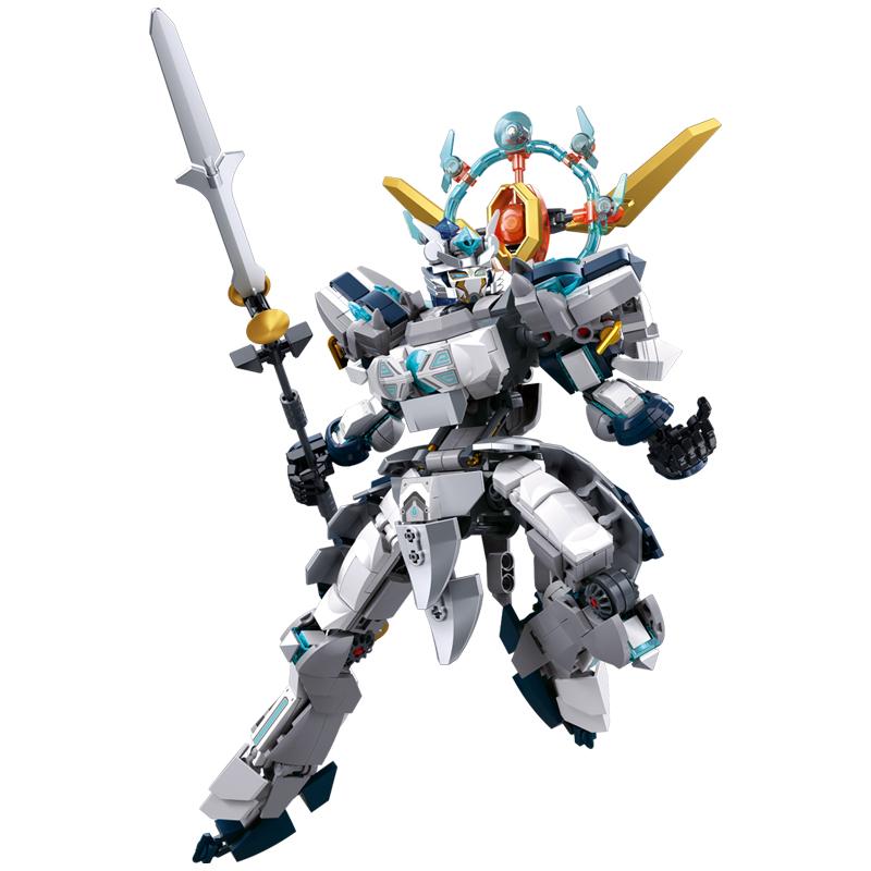 

Sluban Black Myth Story Model Mecha immortal Robot Journey the West Character Sun Wukong God Building Block Boy Friend Toy Gifts