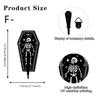 Wooden Hook Dark Lunar Phase Skull Wall Hanging Key Hook Retro Witch-style Wall Decoration Hanger