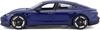 Burago Porsche Taycan 2019 Diecast Model Car, 1/24 Scale, Blue [Imported]