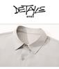 Hello Hipanda, Panda. High end, minimalist, solid color, lapel, short sleeved shirt
