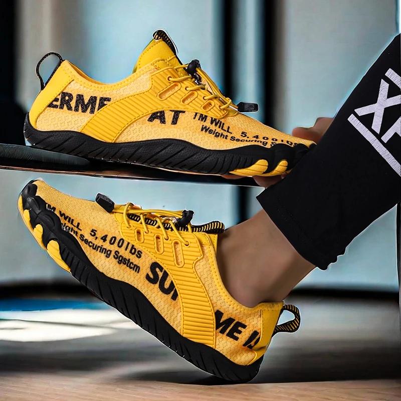 Nuevos Zapatos Acuáticos Antideslizantes de Secado Rápido para Senderismo en Arroyos, Zapatos de Agua para Exterior, Playa, Transpirables, para Senderismo en Arroyos, Descalzos