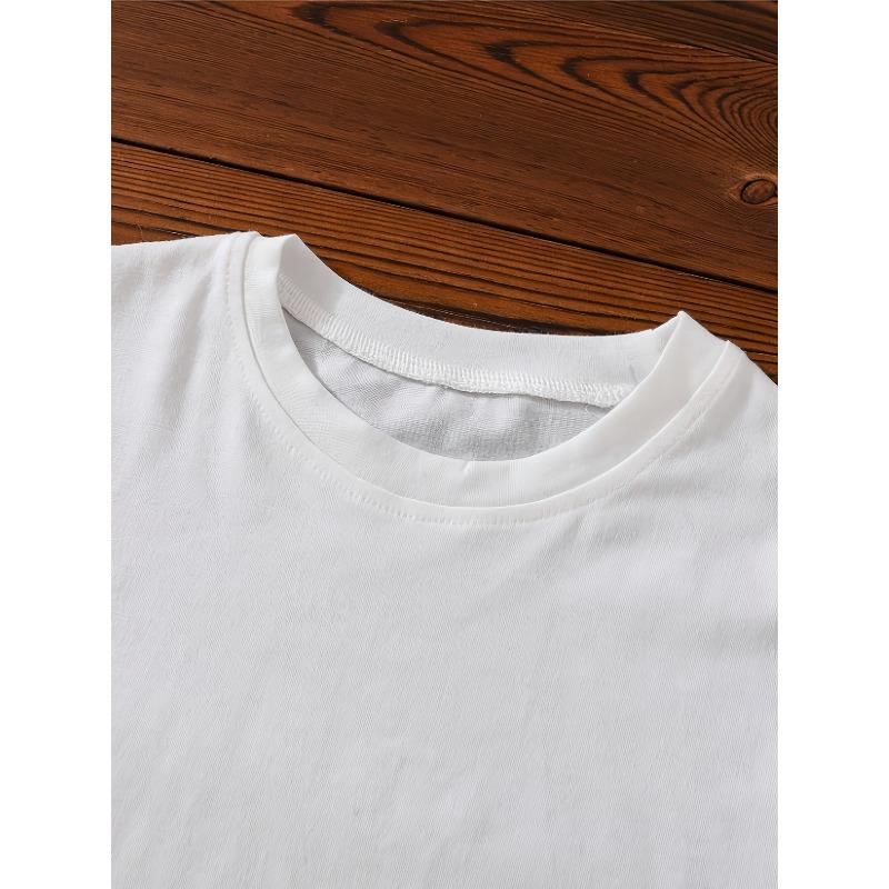 European sizes Summer Fashion Short-Sleeve T-Shirt for Girls Featuring a "Pink Dinosaur Collection" Print, a Casual And Versatile TopNY-DX4725