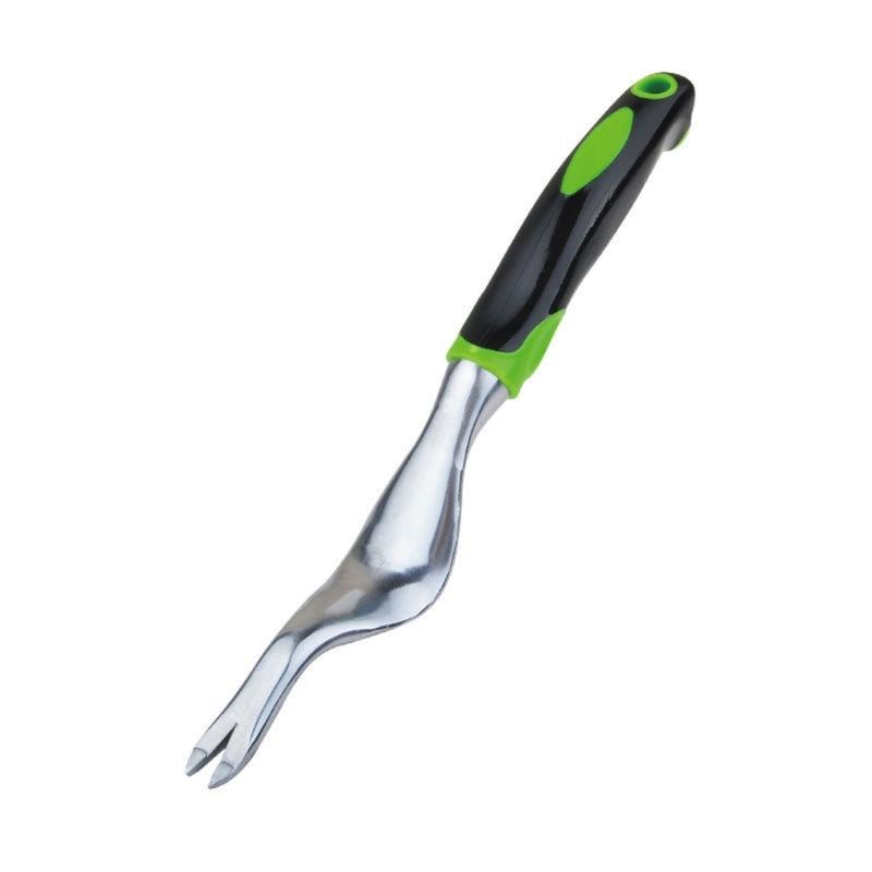 

Efficient Aluminum Weeding Root Remover Tool Featuring Hanging Hole For Easy Storage Perfect For Gardening Enthusiasts зелёный