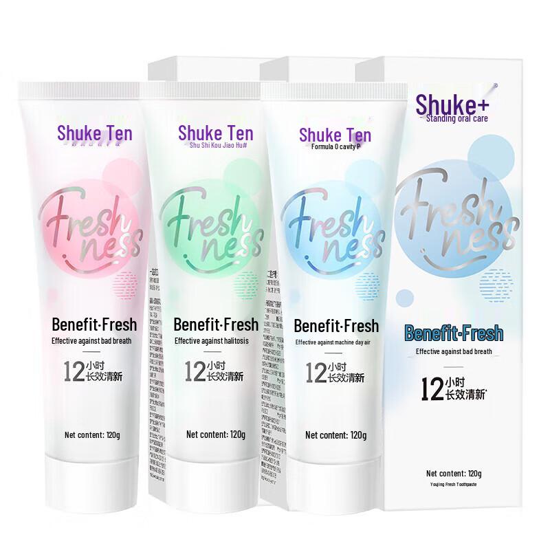 Shuke Probiotic pH Balance Toothpaste Triple Pack