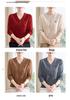 Stilvolles Frühlings-Strickoberteil für Frauen mittleren Alters 2026 - Modisches Basisschicht-Pullover für Frühling und Herbst.