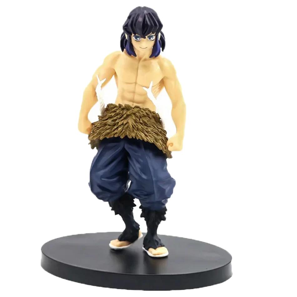 Blooded Anime Ghost Slayer Character Zaomen Charcoal Jiro Zaomen You Bean Figurine PVC Model Desktop Decoration Ornament