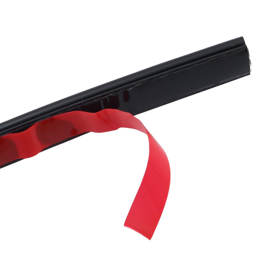 Black Weather Stripping Door Seal D Shape Sound Insulation Door Seal Strip  Doors and Windows