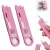 Hand Anti-prick Wire With Scale&Magnifying Glass One-second Threading Tools Needle Threader Magnetic Absorption
