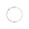 Zodiac Year Red Rope Bracelet: Stylish, Durable, Anti-fading, with Single Diamond Accent