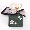 1 PC Cute Key Bag Owl Coin Purse Mini School Bag Car Key Chain Pendant Lady Wallet PU Leather Coin Purses Coin Purse Keychain