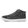 Boys Canvas Shoes Retro Trendy Shoes Men'S Casual Shoes Trendy High-Top Denim Cloth Shoes Men'S Shoes