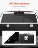 Crossover Truck Werkzeugkasten, 69x20x14 Zoll, Robuster Aluminium-Werkzeugkasten mit Rautenstruktur, Werkzeugkasten für Pickup-Ladefläche, Wohnmobil, Anhänger, Wasserdichte Aufbewahrung