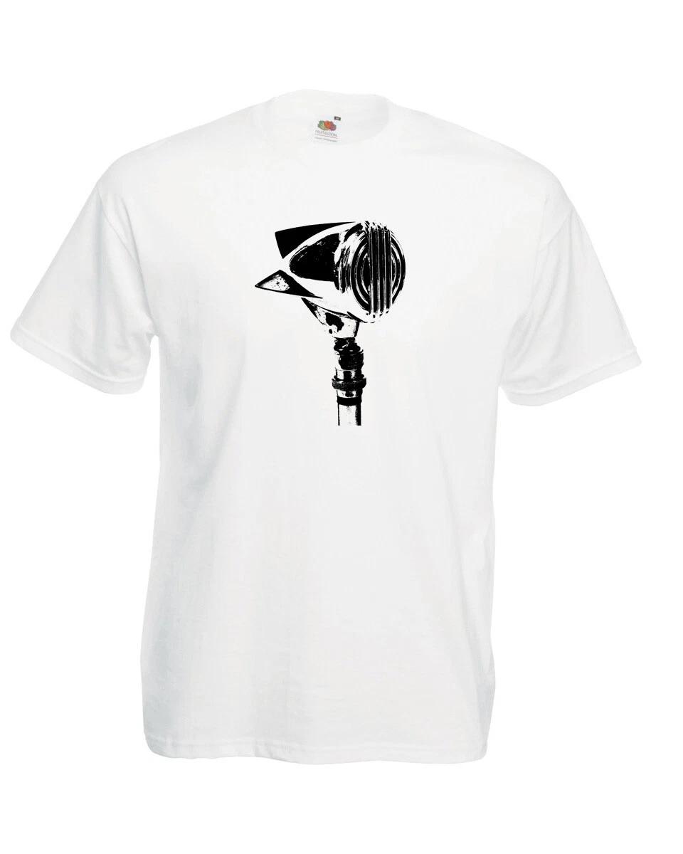 

Retro Stage Microphone T Shirt Blues Jazz L