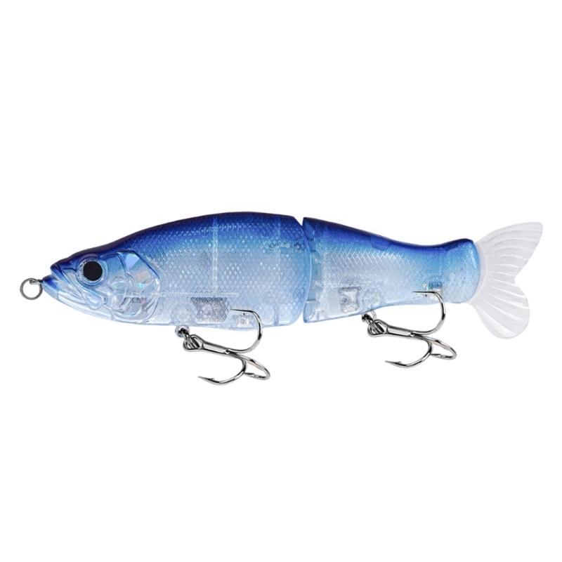 Swimming Lures Multi Jointed Swimbait with Treble Hook 32g 135mm Fishing Lure Artificial Hard Baits