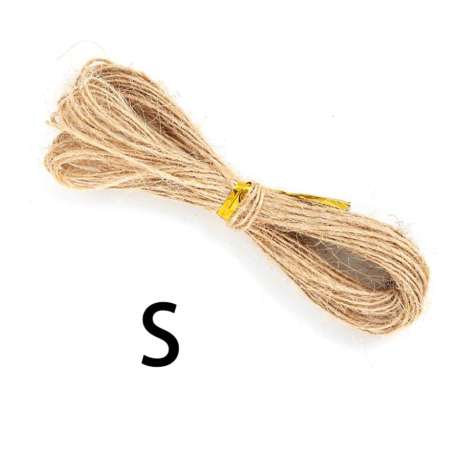 

1/3/5pcs Handmade Weaving Hemp Rope 10m Pendant Hang Tag DIY Photo Wall Textile Accessories Creative Curtain Tying Rope XJM