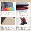 (Seal Al) Genuine Leather Notebook Cover, B6 Size, Vertical, Slim, with Belt, Two-Tone, Fits Weeks MEGA (01. Black/Red)