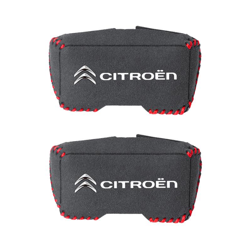 Car Logo Seat Safety Belt Buckle Cover Interior Accessories For Citroen 2CV DS5 RD3 Cross Berlingo Xsara Grand Cactus Saxo Jumpy amj123