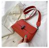 Retro Hong Kong Style Bag Women 2020 New Simple Shoulder Bag Fashion All-match Texture Messenger Female Bag Soft Leather Small Bag